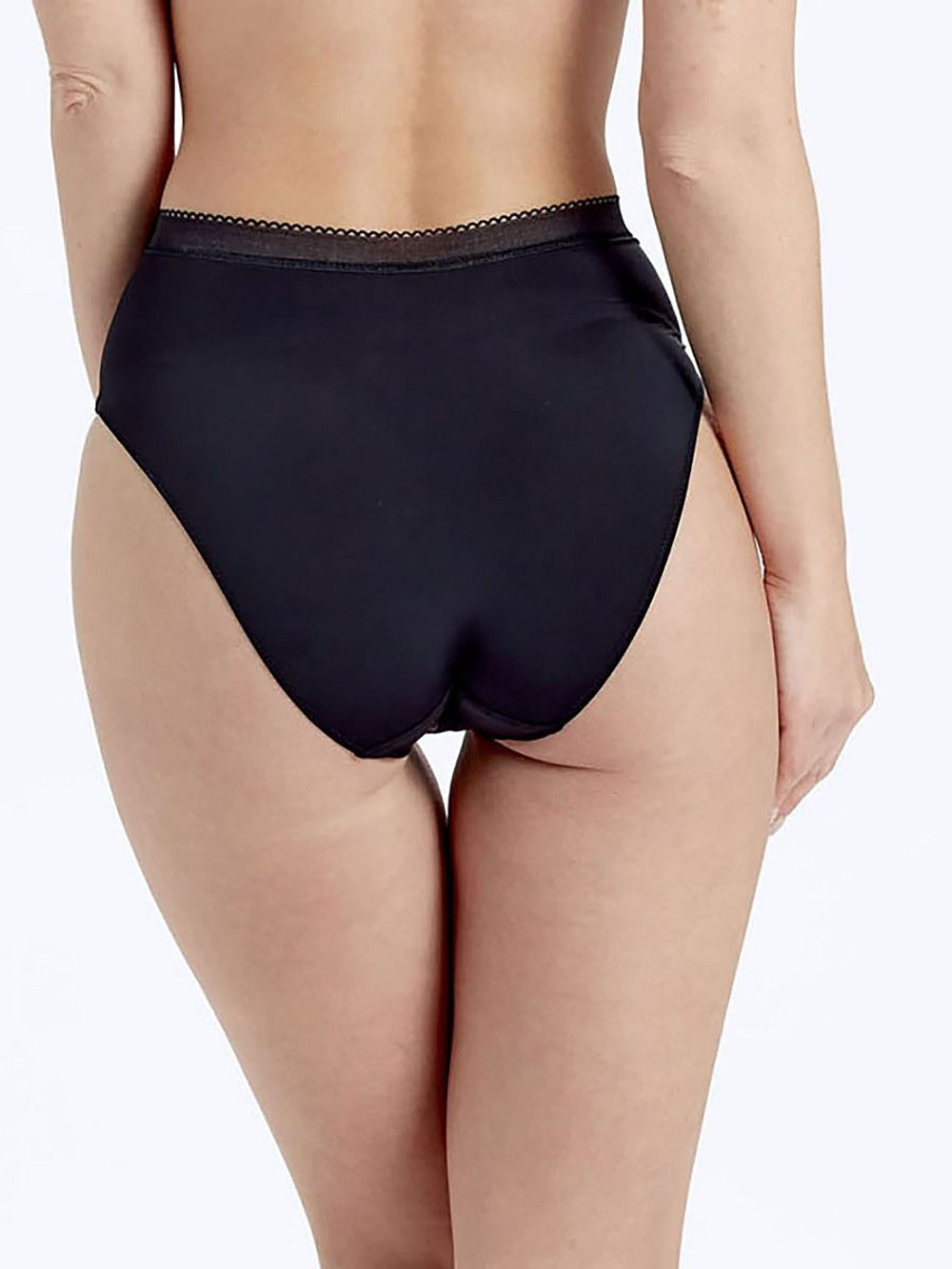 Высокие трусики Naturals High Waisted Brief (Размер: S) (Цвет: фиолетовый)