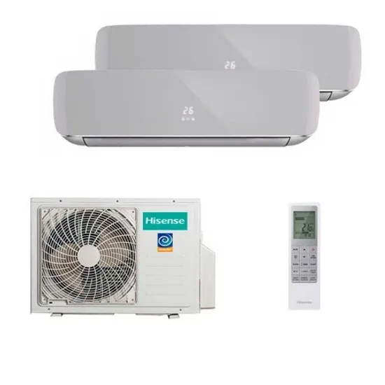 Мультисплит система на 2 комнаты Hisense AMS-09UW4RVETG00(S) + AMS-12UW4RVETG00(S) / AMW2-18U4RXC