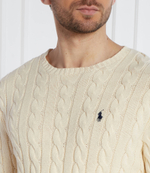 Свитер POLO RALPH LAUREN - кремовый(710775885)