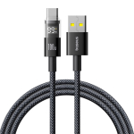 USB-A - USB-C Кабель Baseus Display 2 Charging+Data 100W 1-2m - Cosmic Black
