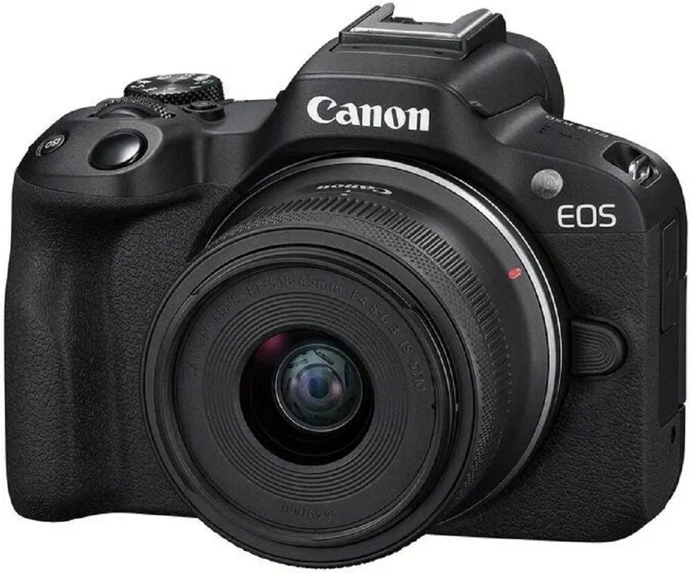 Canon EOS R50 Kit RF-S 18-45mm F4.5-6.3 IS STM, черный