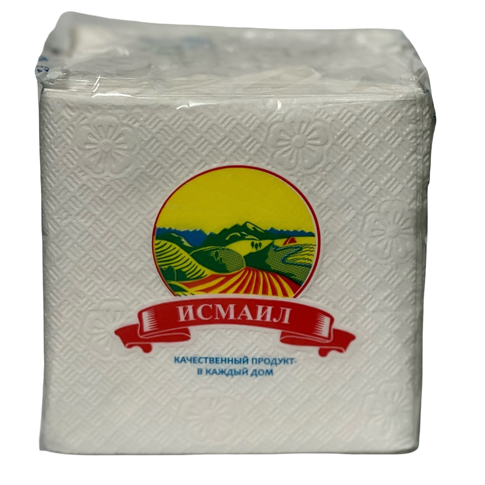 Салфетки бумажные "Исмаил" 100шт