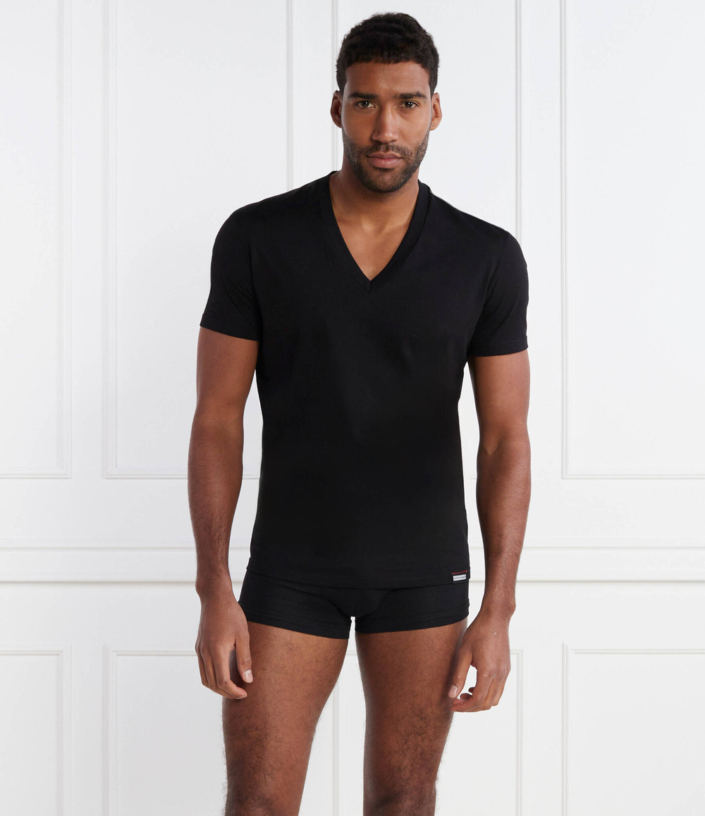Футболка 3шт. Dsquared2 - черный(D9X3D2370)