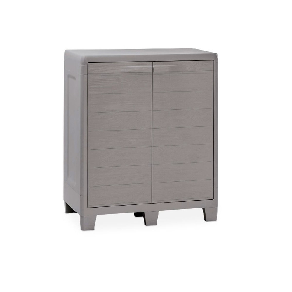 Уличная пластиковая тумба Toomax Woody's XL Light Grey