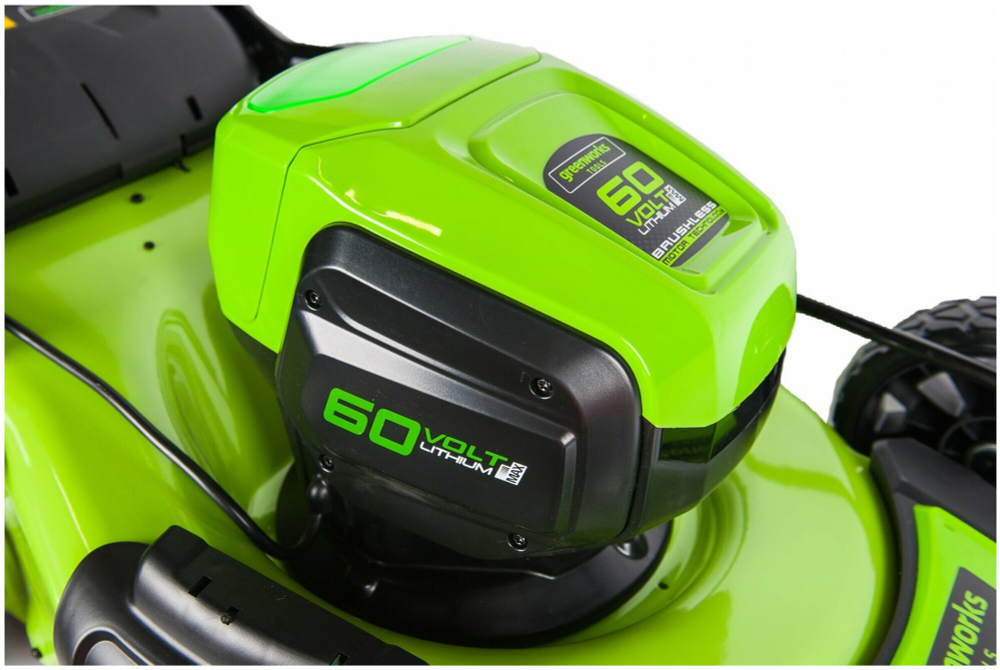 Газонокосилка аккумуляторная самоходная GREENWORKS GD60LM46SP 60В,46см,б/щ,без АКБ и ЗУ (2502907)
