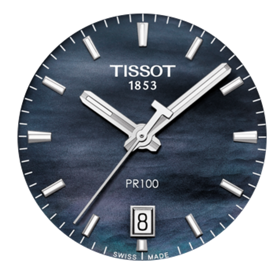 Tissot T101.910.11.121.00KZ женские часы Tissot PR 100 Classic