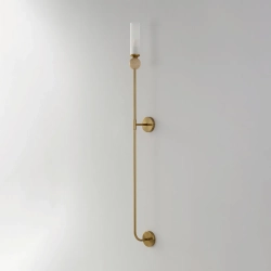 Бра Crystal Lux SIMPLY AP1.2 BRASS