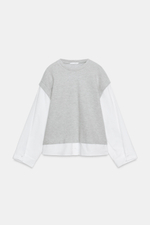 КОМБИНИРОВАННЫЙ ЖИЛЕТ — ZARA