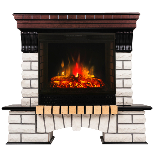 Каминокомплект Real Flame Country 25/25,5 AO с очагом Evrika 25,5
