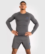 рашгард Venum Contender LS Grey