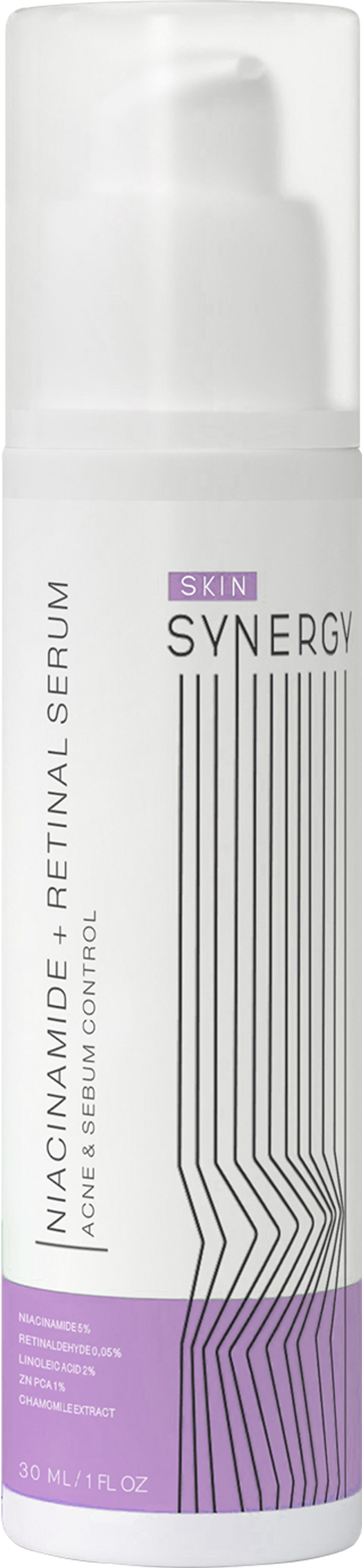Skin Synergy Сыворотка с ниацинамидом и ретиналем, 30 мл | Niacinamide + Retinal Serum