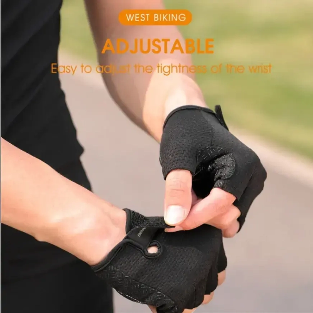 Перчатки велосипедные, короткие West Biking YP0211218 ( размеры M,L,XL)