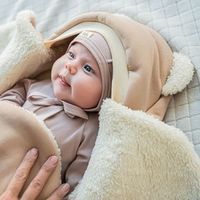 Конверт-звездочка "Песок" утепленный 0+
