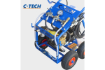 Установка опрессовочная в/давления C-TECH DN1520 (140 бар, до 1200 л/ч, 5.5 кВт, 380 В) мобильная