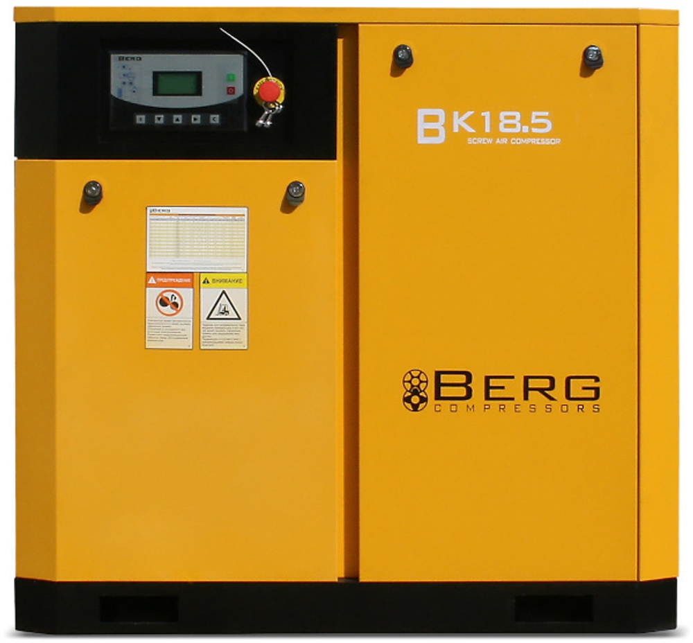 Винтовой компрессор BERG ВК-18.5-Е IP55 16 бар