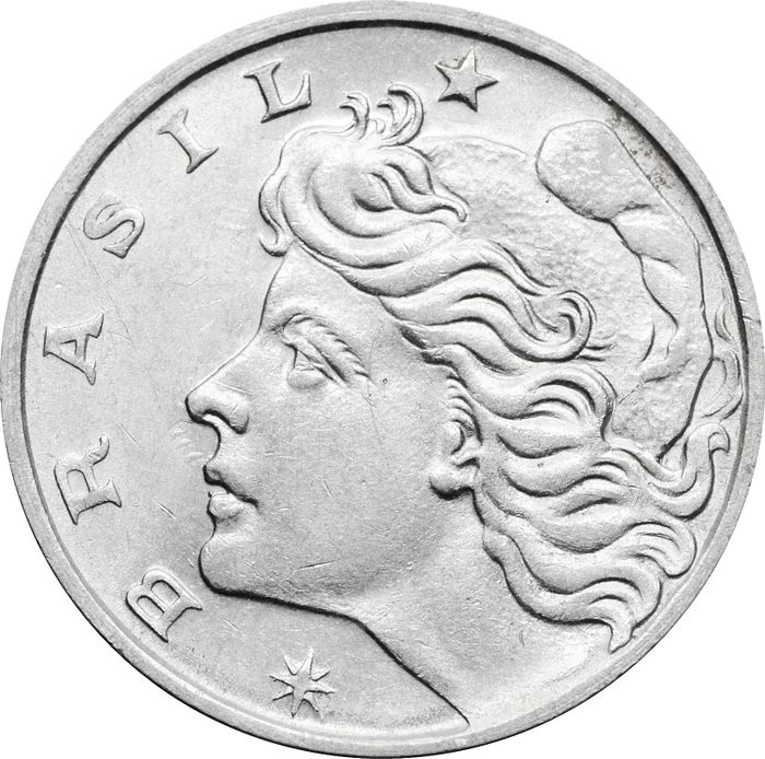 10 сентаво 1975 Бразилия