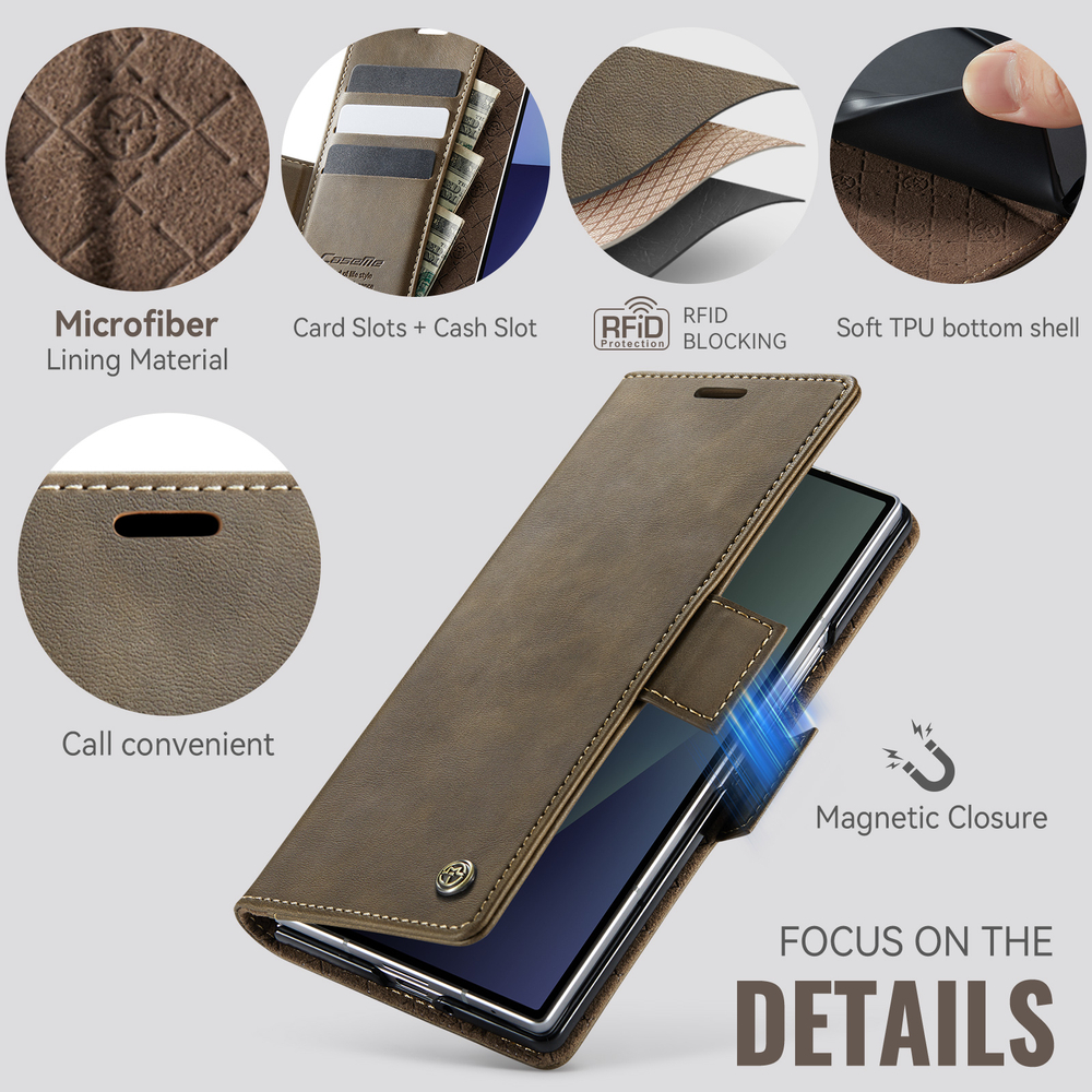 Чехол-книжка CaseMe RFiD Samsung Galaxy Z Fold 7