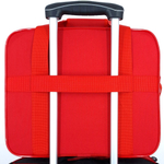 Сумка дорожная для ручной клади Pobedabags Стандарт плюс красная 36 x 30 x 27 см