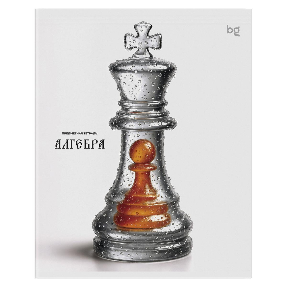Тетрадь предметная А5 48л. клетка "Юный гений. Алгебра" эконом (BG)