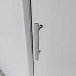 Душевая дверь Veconi Evo 100 CH, 1100x1950, хром, стекло прозрачное