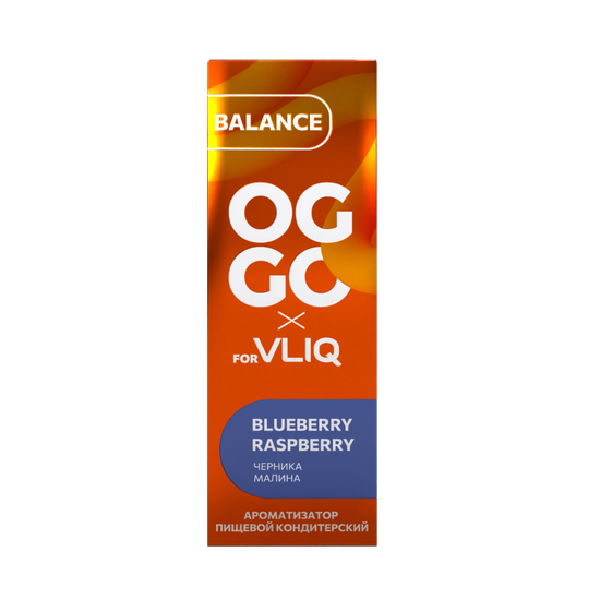 Ароматизатор VLIQ x OGGO Balance (14 мл / 30 мл) Черника Малина