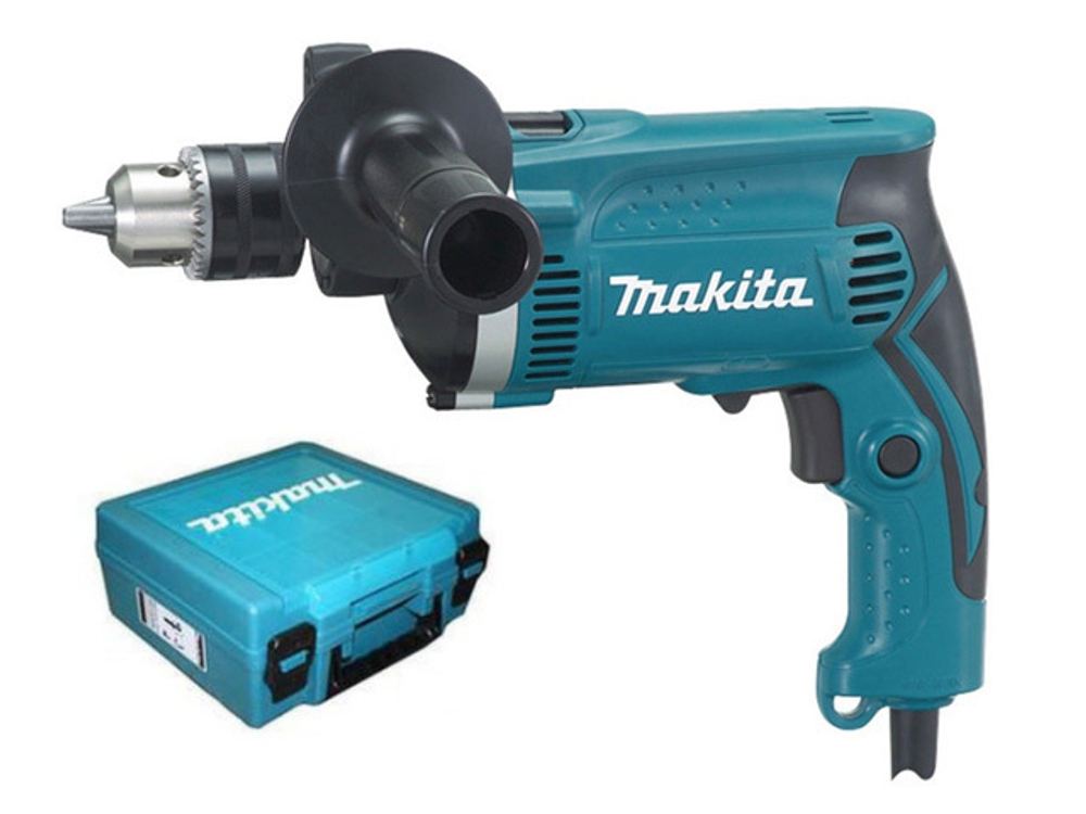 Дрель ударная MAKITA HP 1630 K в чем.