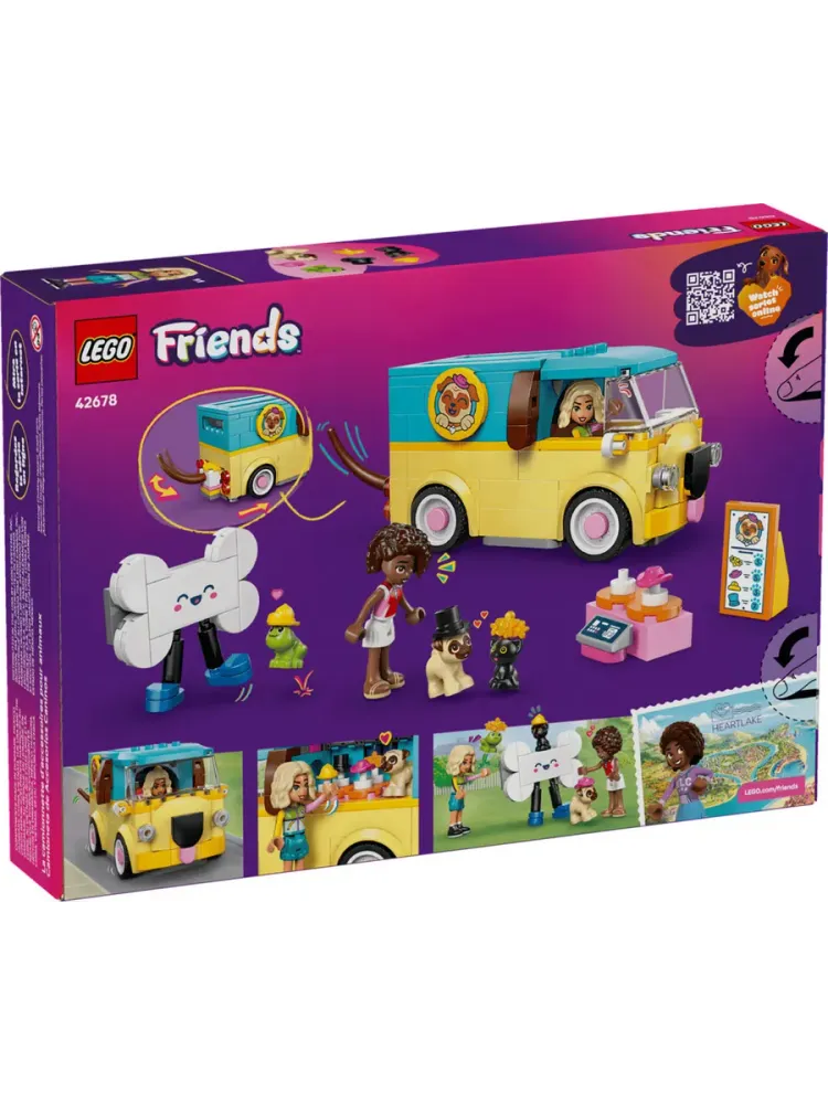 Конструктор Friends 42678 Фургон с аксессуарами для животных