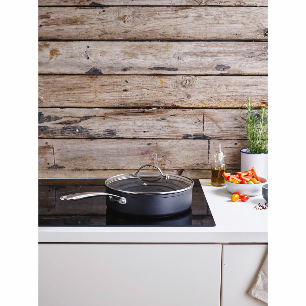 Сковорода 24см глубокая с крышкой Brabantia Chrome