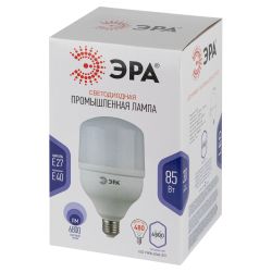 Лампа светодиодная POWER ЭРА STD LED T140-85W-6500-E27/E40 85Вт колокол холодный дневной свет Е27/Е40 | Лампы cветодиодные POWER