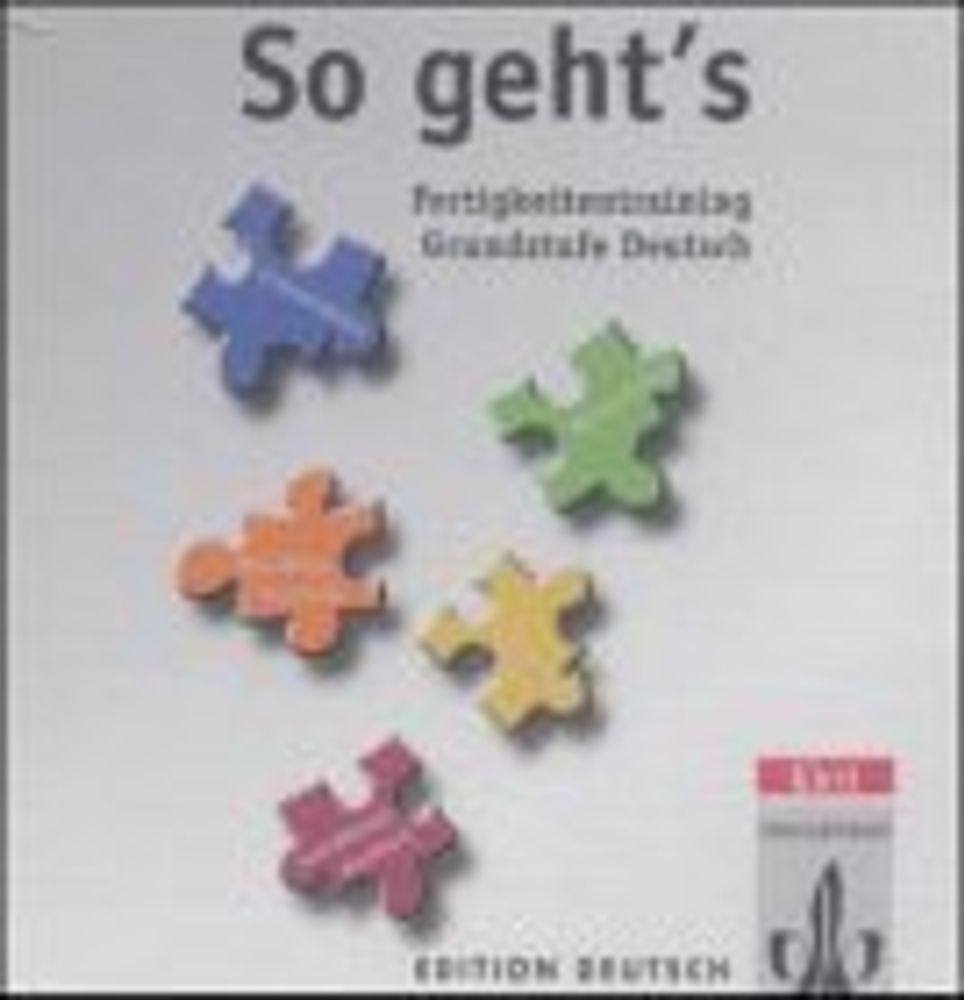 So geht’s–Fertigkeit. CD x2 (Hoertexte)* So geht’s–Fertigkeit. CD x2 (Hoertexte)*