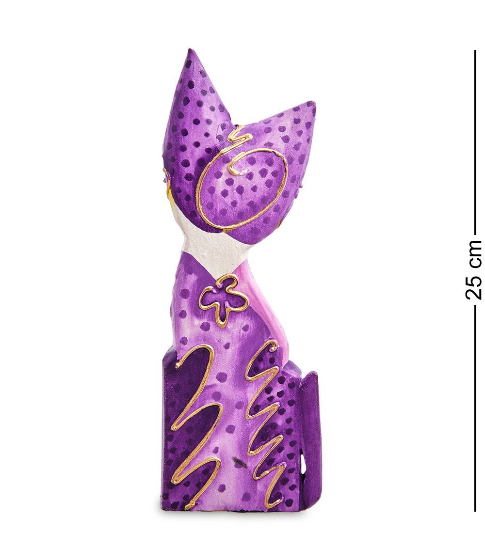 Decor and Gift 99-458 Фигурка «Кошка» н-р из трех 30,25,20 см (албезия, о.Бали)