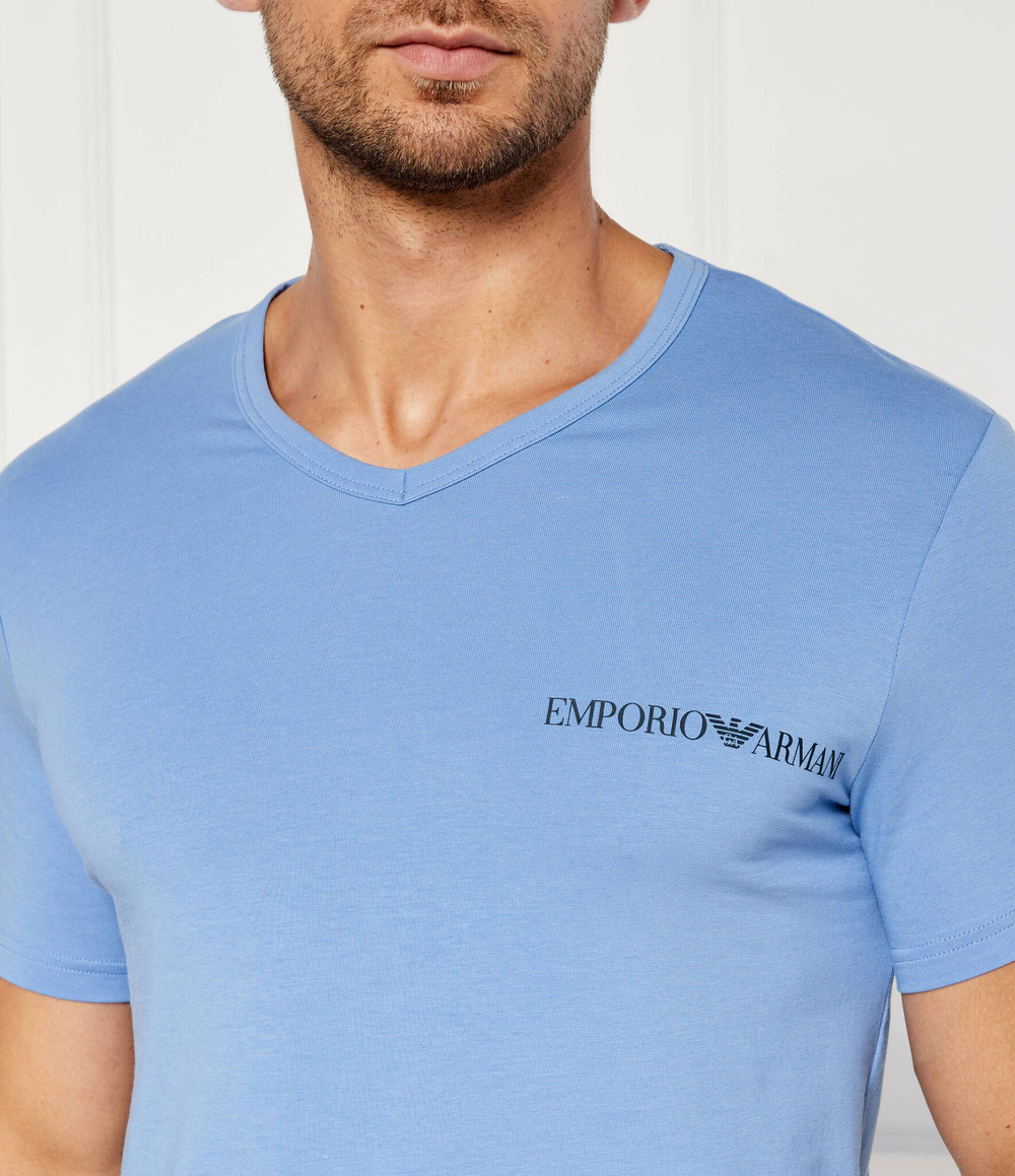 Футболка 2шт. Emporio Armani - черный(111849 4F717)