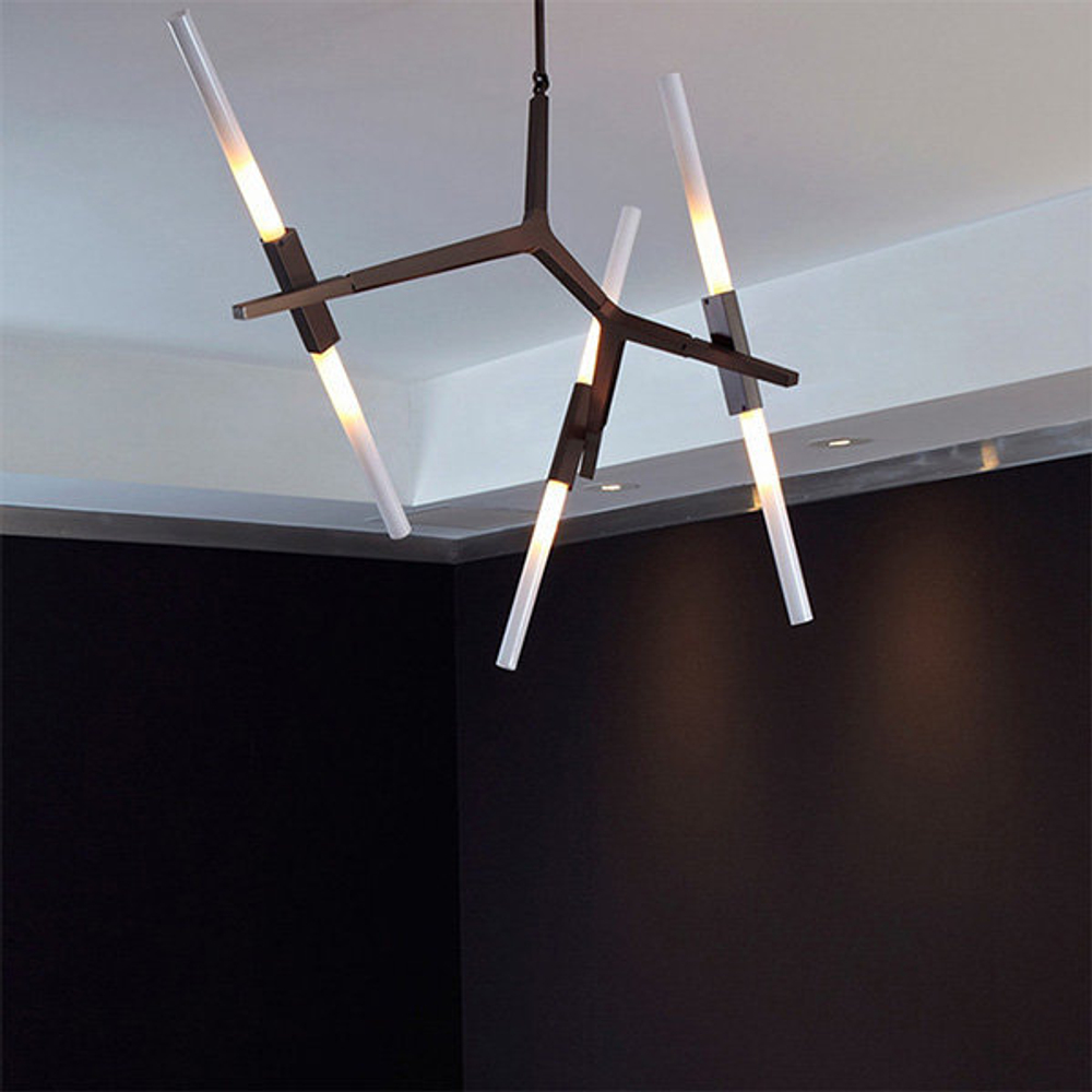 Люстра Roll & Hill Agnes  Black by Lindsey Adelman - 6 lights