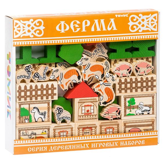 Конструктор "Ферма" (42 детали)