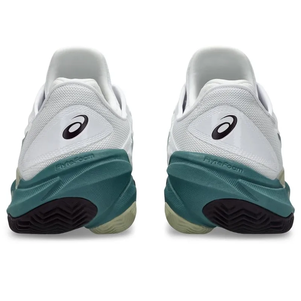 Теннисные кроссовки Asics Court FF 3 Clay - white/foggy teal