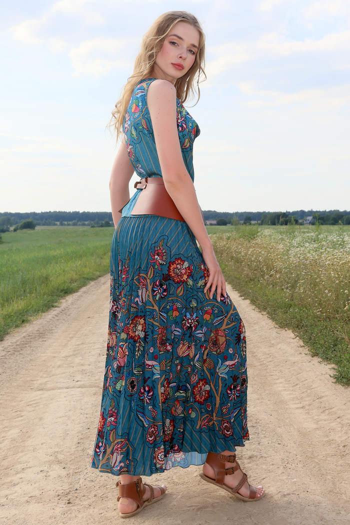 Skirt "Essay-25. Blooming June"