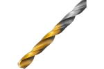 Сверло спиральное по металлу 3.5x112 мм, Р6М5, Golden Tip, удлиненное, 2 шт Denzel 718248