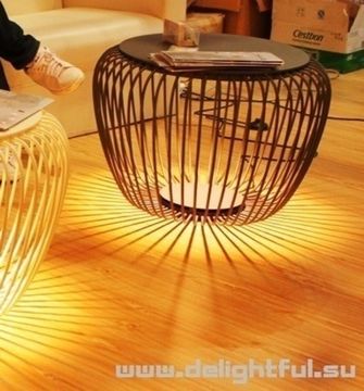 столик VIBIA Meridiano Outdoor Lamp ( черный )