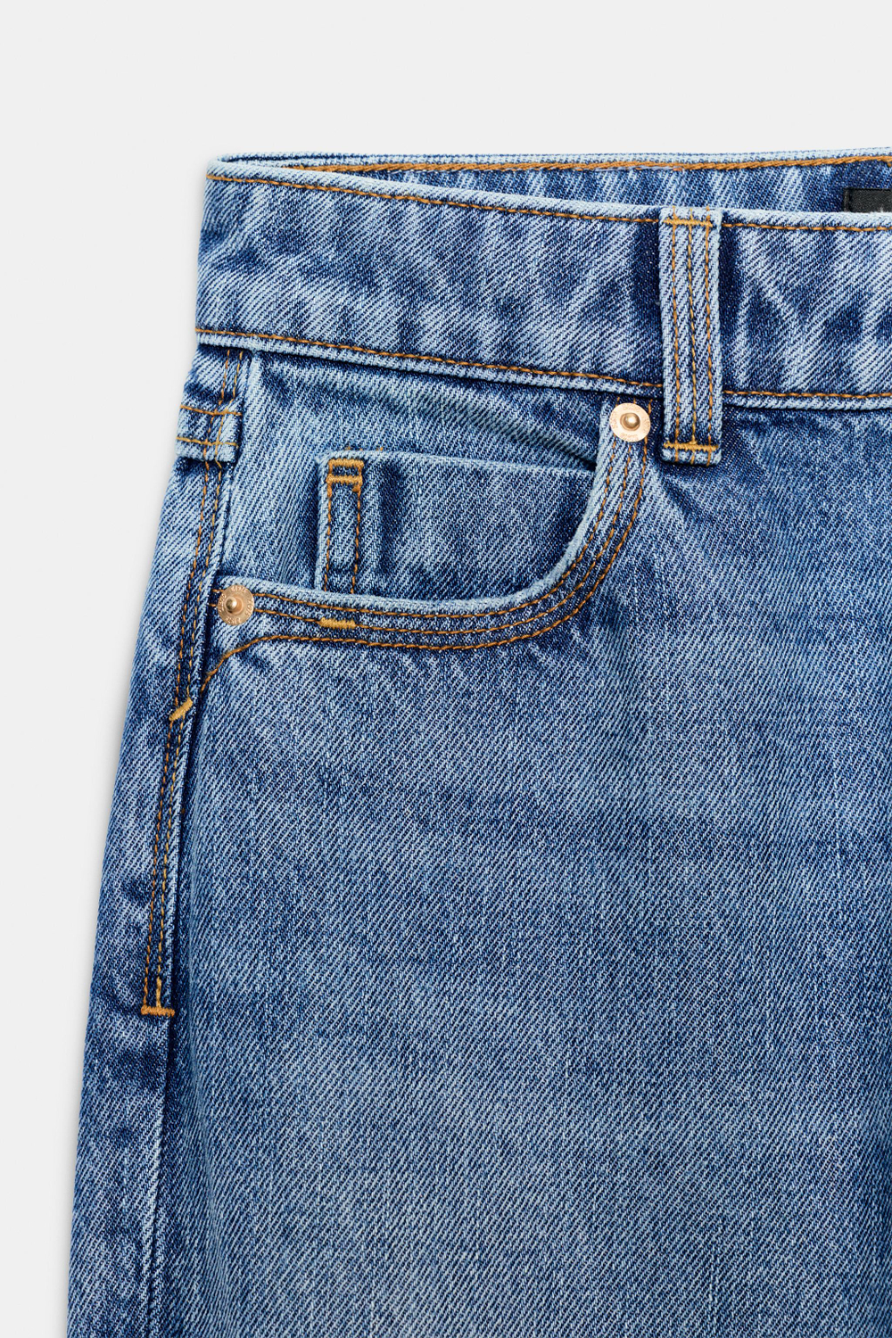 ДЖИНСЫ Z1975 MOM FIT С ВЫСОКОЙ ПОСАДКОЙ — ZARA