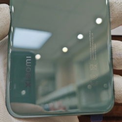 Крышка для Xiaomi 14 - оригинальная задняя стеклянная панель (Зелёного цвета)