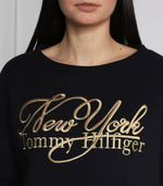 Худи ny metallic Tommy Hilfiger - темно-синий(WW0WW37626)