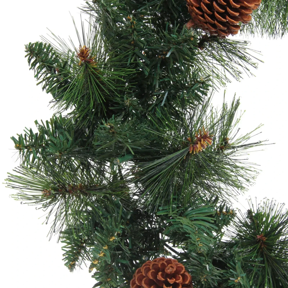 Венок хвойный «Богатство шишек» d-60 см, леска, ПВХ, шишки