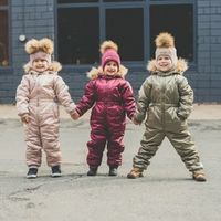Комбинезон зимний "Вишня"
