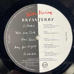 Винтажная виниловая пластинка LP Bryan Ferry Bete Noire (Япония 1987) (Без Оби)