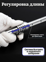 Телескопическая трещотка для торцовых головок 3/8" 210-310 мм