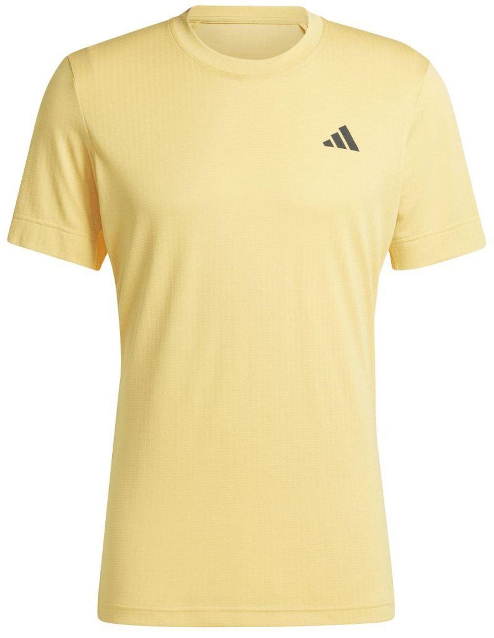 Мужская теннисная футболка Adidas Tennis Freelift T-Shirt - semi spark/semi spark
