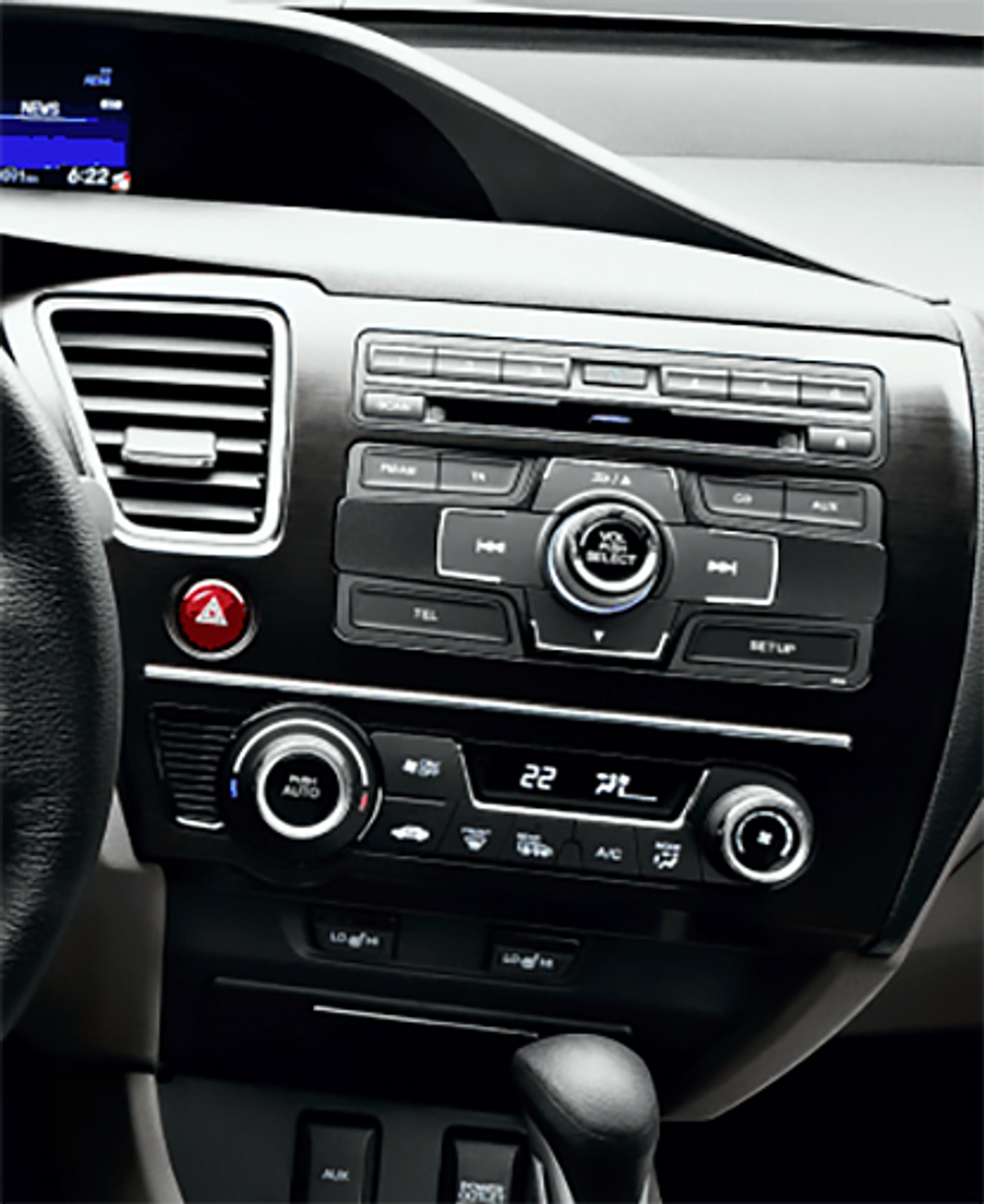 Topway TS7 1+16GB 8 ядер для Honda Civic 2013-2016