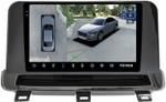 Магнитола для Nissan Rogue T33, X-Trail T33 2020+ (поддержка 360, рамка тип 2) - Teyes CC3-2K-360 на Android 10, Быстрая, 2K QLED, CarPlay, 4G SIM-слот, 4 камеры в комплекте