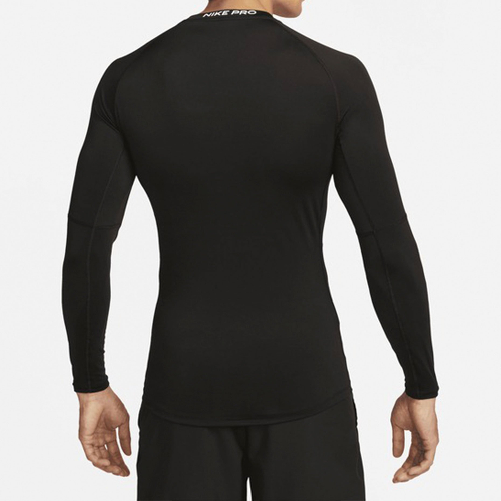 FB7919-010 Футболка компрессионная Nike Pro Dri-FIT Tight Top LS FB7919-010