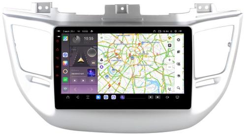 Магнитола для Hyundai Tucson 2016-2018 - Kuberg OL-9705 QLed, Android 13, Быстрейшая, CarPlay, SIM-слот